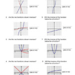 Inverse Functions Worksheet With Answers Algebra 2 WorksSheet List