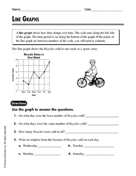 Line Graphs Worksheet Line Graph Worksheets Line Graphs Reading Graphs