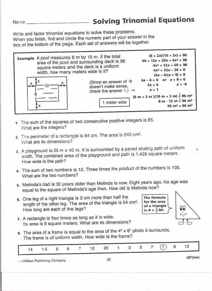 Linear Equations Word Problems Worksheet Grade 10 Try This Sheet