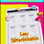 Long Division On Graph Paper 2 Digits By 1 Digit Graph Paper Math