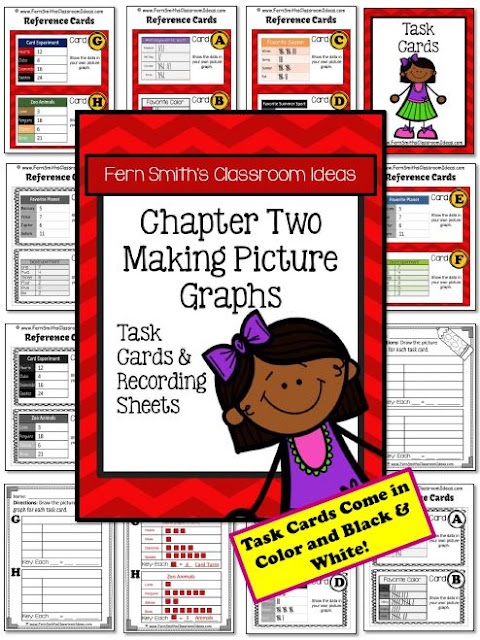 Making Picture Graphs Task Cards Fern Smith s Classroom Ideas 