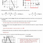 Motion Graphs Worksheet Answer Key Lovely Motion Graphs Physics