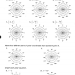 NAME 9 1 Practice Worksheet Polar Coordinates Graph Chegg