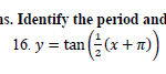 Period Of Sine Cosine Tangent Worksheet With Answers Period In