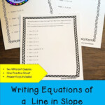 Point Slope Form Worksheet Pdf Try This Sheet