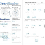 Polar Coordinates Worksheet Worksheet