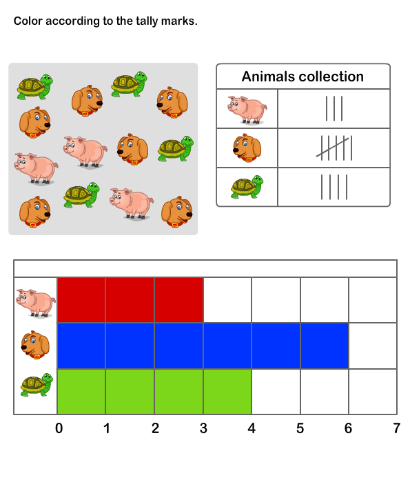 Printable Math Worksheets For Kids Tally Chart Worksheets Learn 