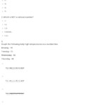 Quiz Worksheet Graph Rational Numbers On A Number Line Study