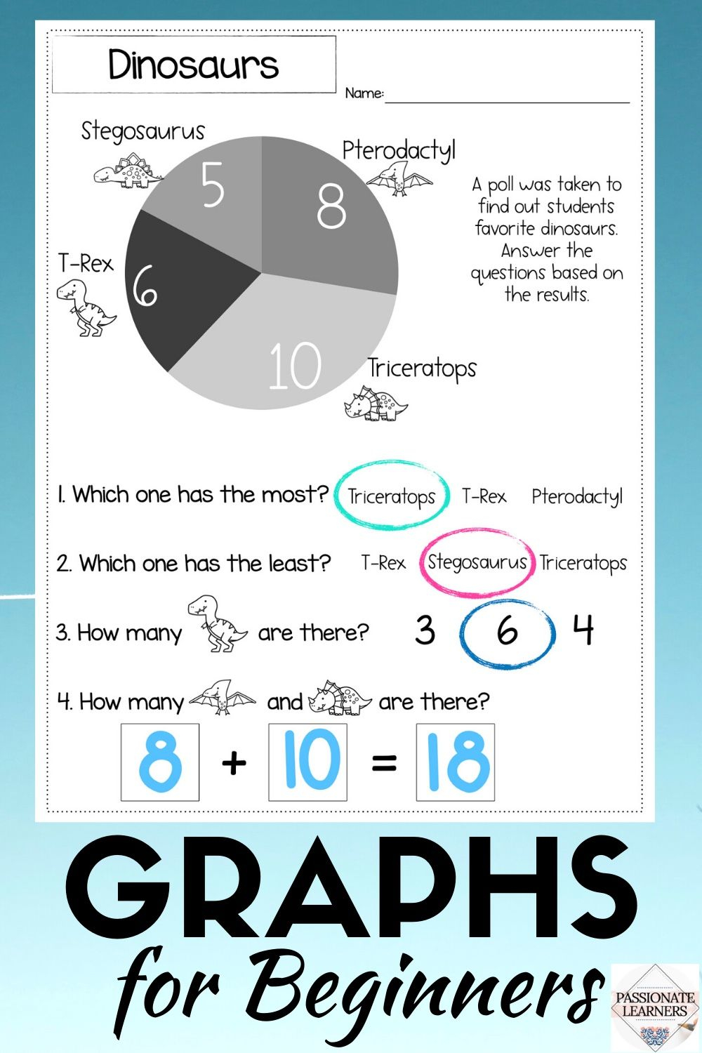 Reading Pie Graphs Worksheet Answers Alexa Krieg s Reading Worksheets