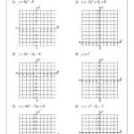 Sketching Quadratic Graphs By Factoring Worksheet