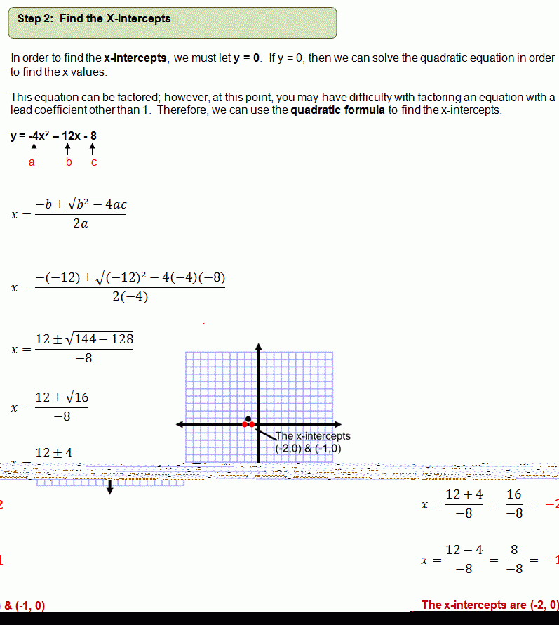 Sketching Quadratic Graphs Worksheet Gcse