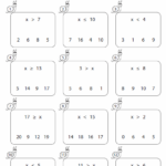 Solve Inequalities By Multiplication Or Division Worksheet Grade 9