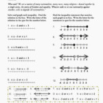 Solving And Graphing Inequalities Worksheet Answer Key