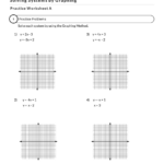 Solving Systems Of Equations By Graphing Mathcation