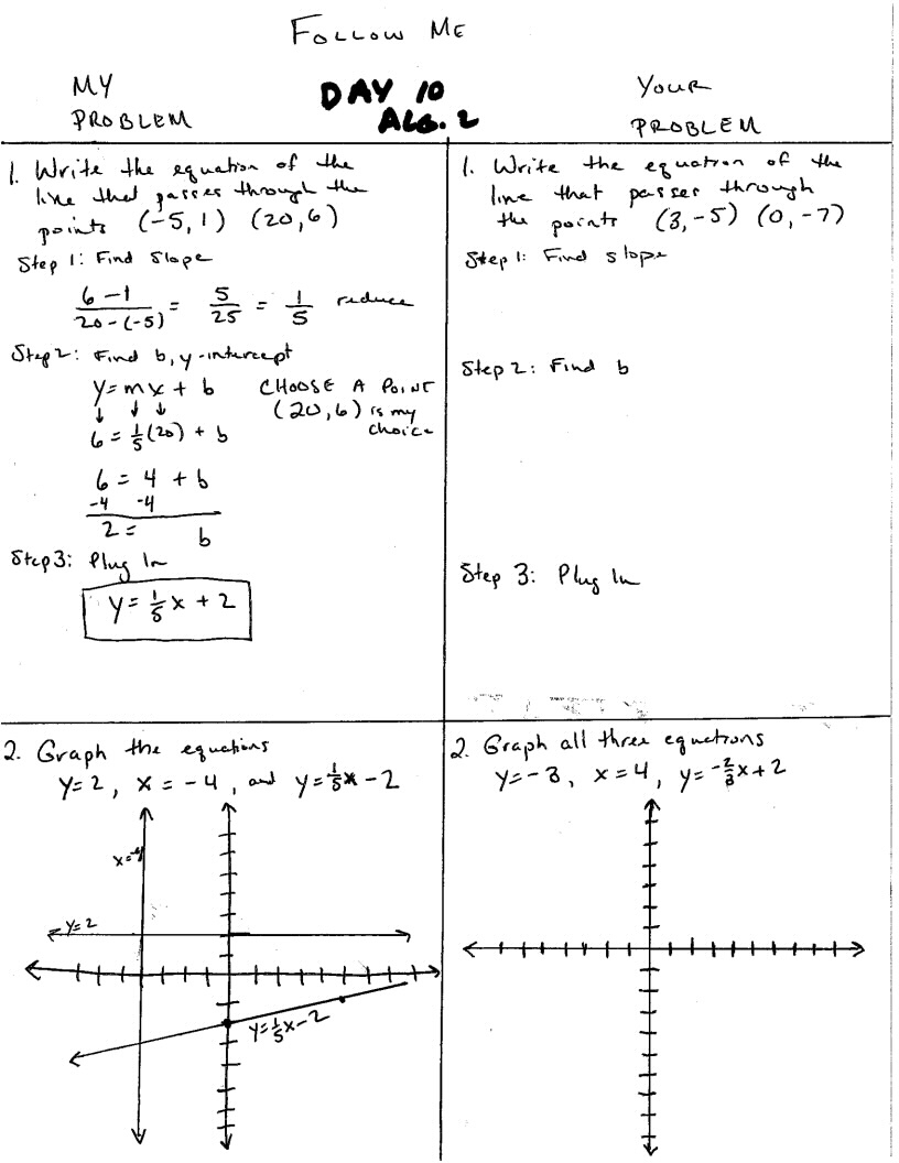 Solving Systems Of Linear Equations Worksheet Kuta Solving Systems Of 