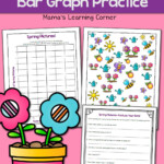 Spring Picture Bar Graph Worksheets Mamas Learning Corner