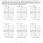 Teach Child How To Read Systems Of Linear Inequalities Printable Worksheet