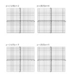 The Graph A Linear Equation In Slope Intercept Form A Math Worksheet