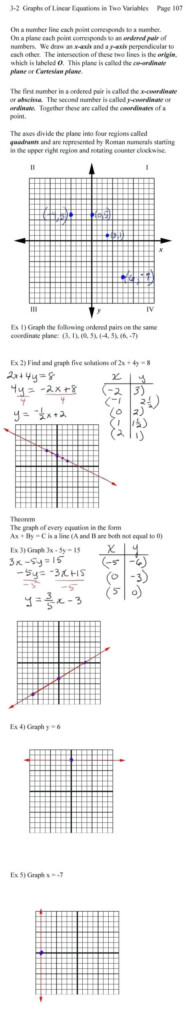 View Reading Linear Graphs Worksheet Answers Background Reading