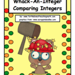 Whack An Integer Comparing Integers Order Of Operations Integers