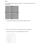 Worksheet A Exponential Functions Part I