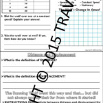 Worksheet Graphing Distance And Displacement W The Running Wolf