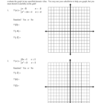 Worksheet Piecewise Functions