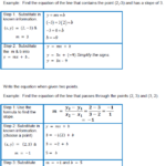 Writing Equations Of Lines