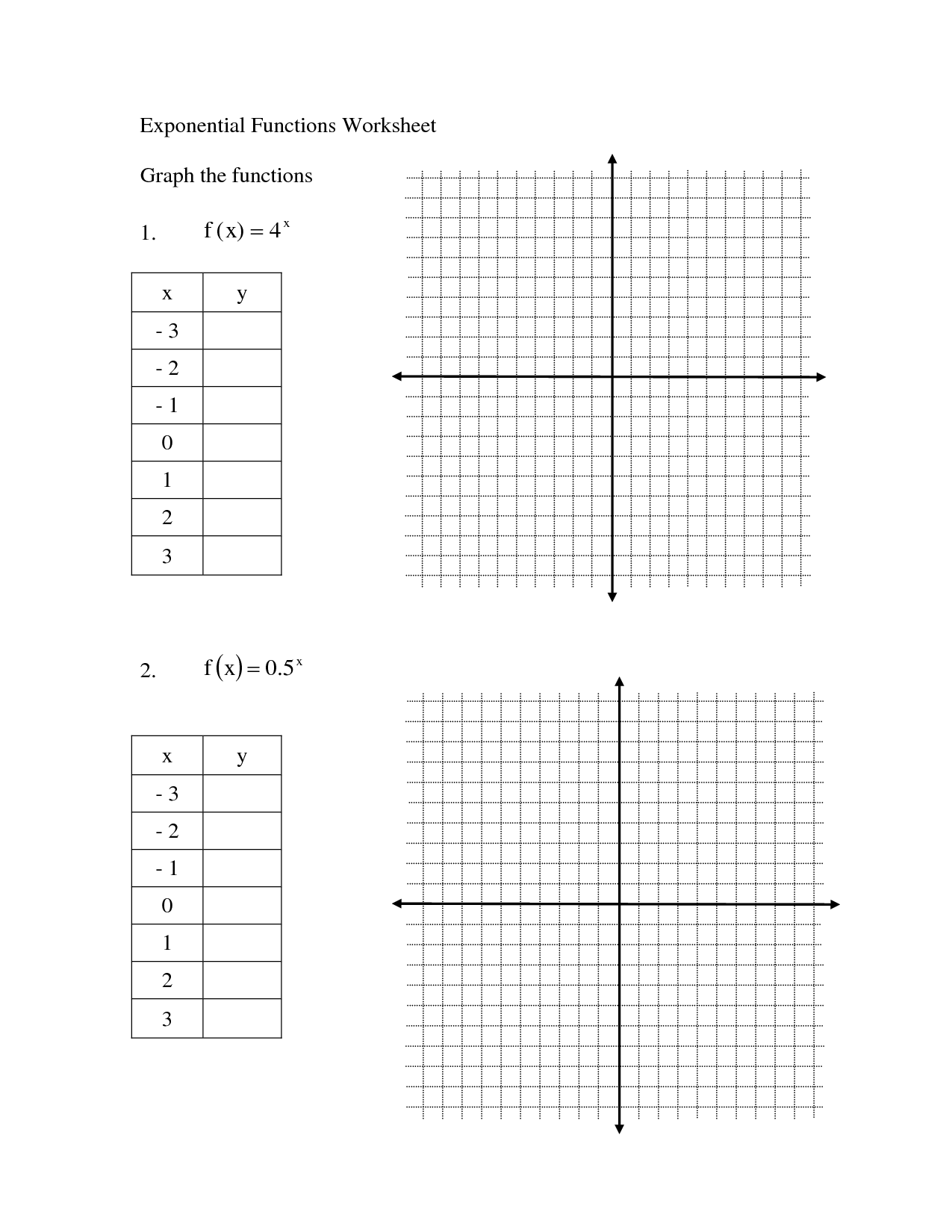 16 Graphing Functions Worksheet For 7th Worksheeto