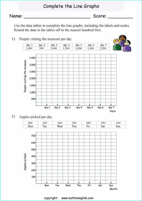 17 INFO YEAR 5 DRAW LINE GRAPHS WITH VIDEO TUTORIAL DrawLine