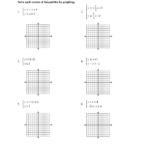 17 Solving And Graphing Inequalities Worksheets Worksheeto