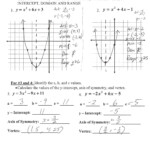 21 Beautiful Graphing Quadratics Review Worksheet Answers