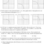 30 Graphing Exponential Functions Worksheet Answers Education Template