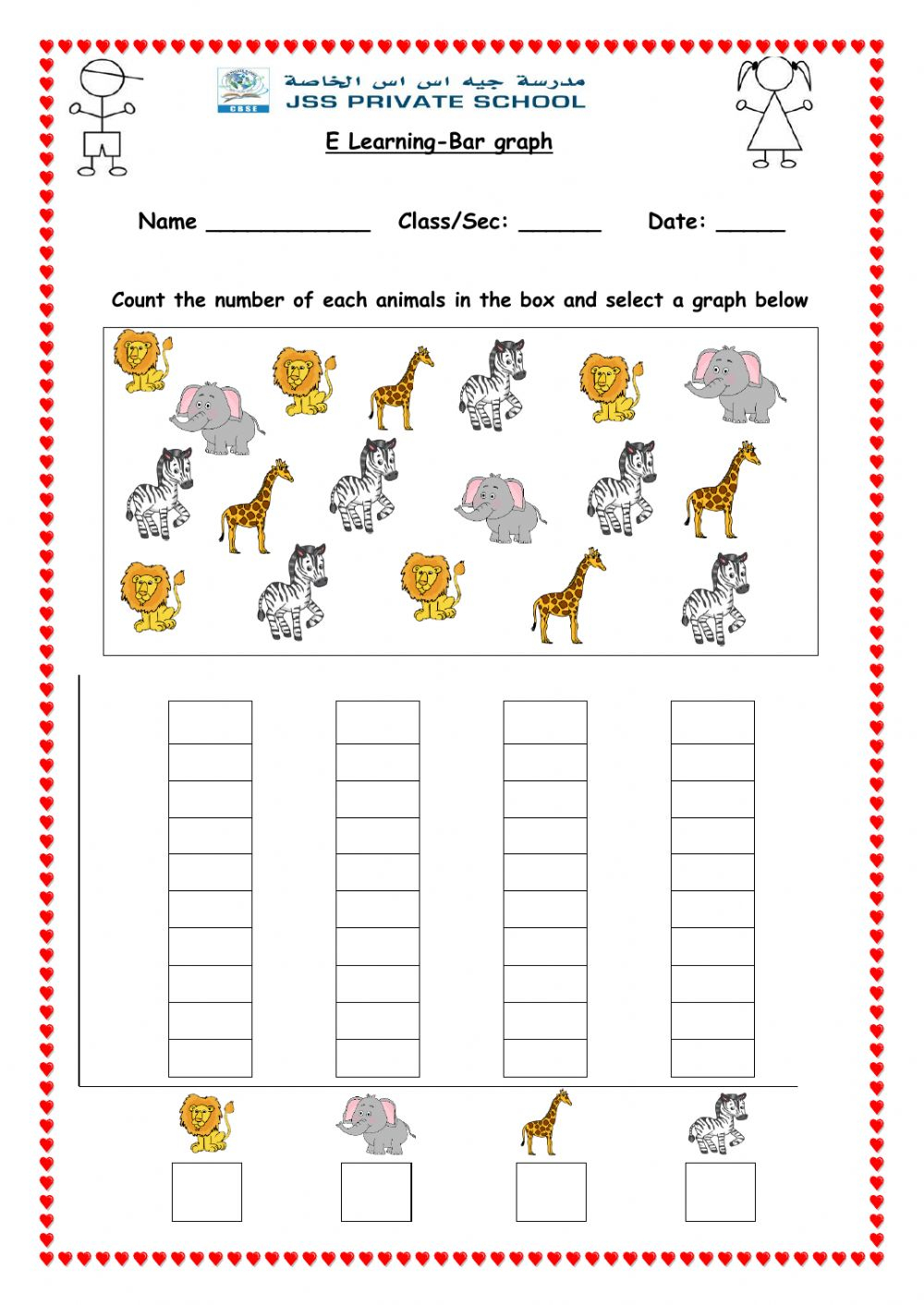 4th Grade Bar Graph Questions For Grade 4 Grade 4 Maths Resources 61 