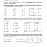 50 Complex Numbers Worksheet Answers Chessmuseum Template Library