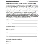 9 Scientific Method Worksheets Sample Templates