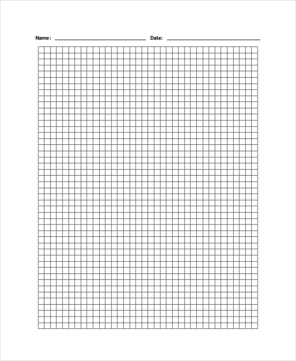 FREE 19 Sample Printable Graph Paper Templates In PDF MS Word Excel