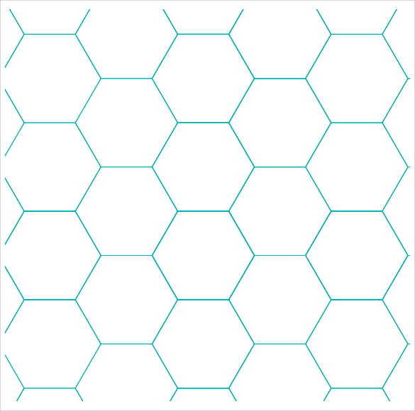 FREE 6 Sample Hexagon Graph Paper Templates In PDF PSD