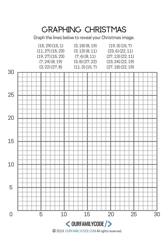 Free Printable Coordinate Graphing Worksheets