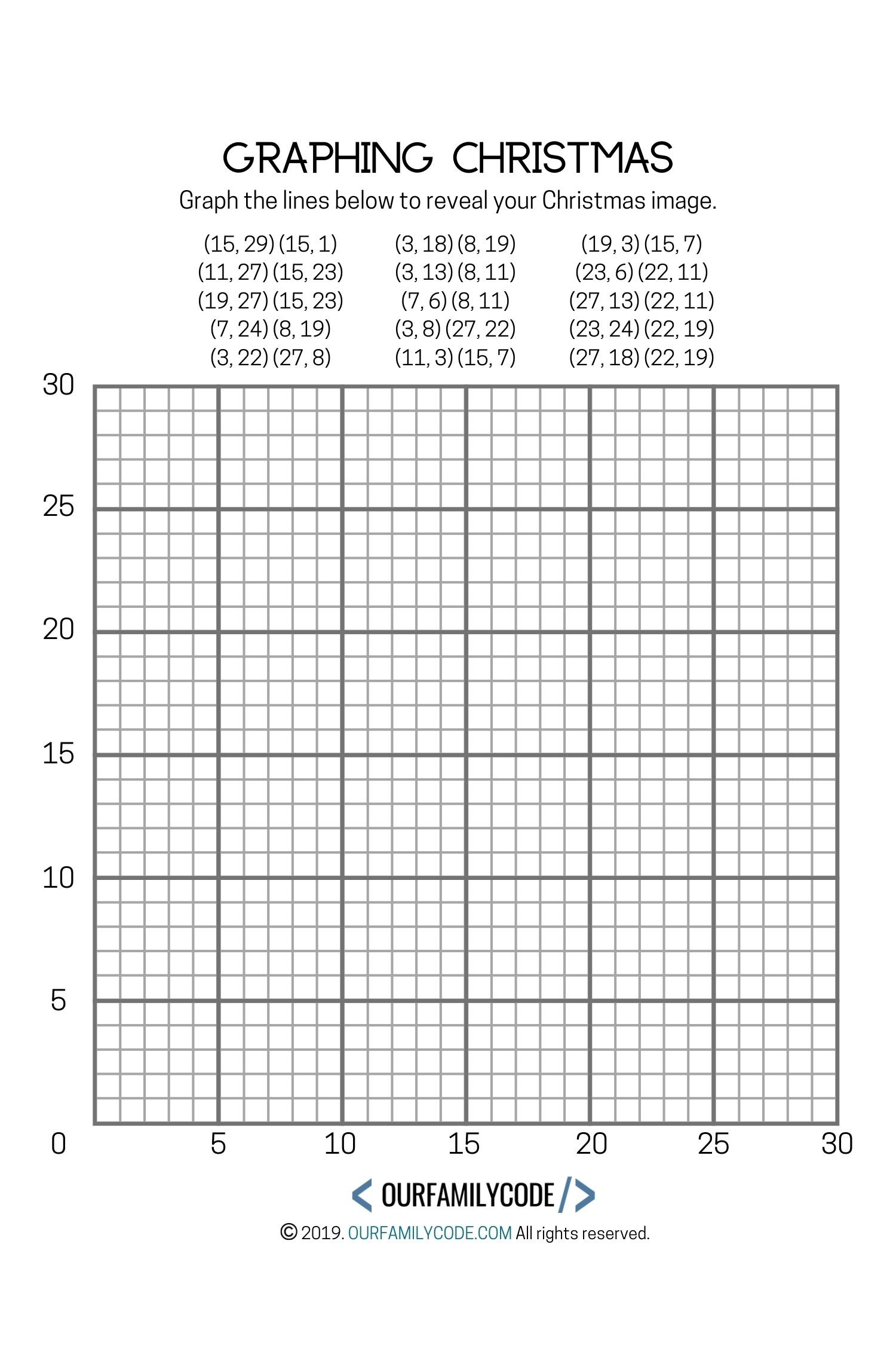 Free Printable Coordinate Graphing Worksheets