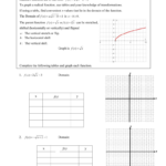 Graph Radical Functions Worksheet Function Worksheets