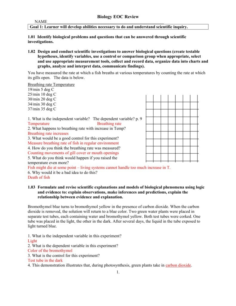 Graphing And Data Analysis Worksheet Answer Key Pdf Graphworksheets