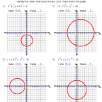 Graphing Circles Worksheet Worksheet