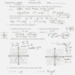 Graphing Parabolas In Vertex Form Worksheet Db excel