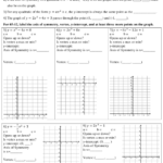 Graphing Quadratics Standard Form Worksheet Quadraticworksheet