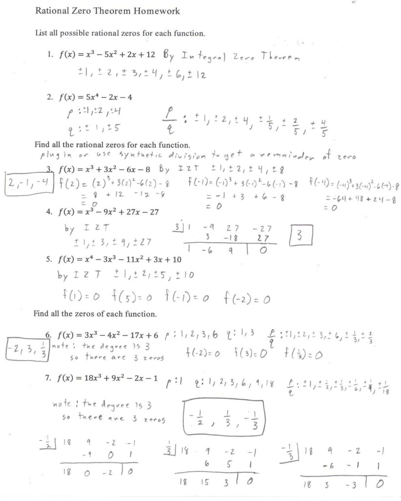 How To Find Rational Zeros How To Do Thing