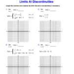 Limits And Continuity Worksheet Worksheet