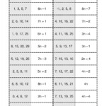 Linear Sequences Dominoes Math Lessons Math Practices Learning Tools