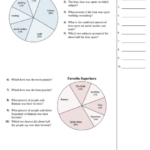 Math Practice Sheets Reading A Pie Graph Printable Pdf Download