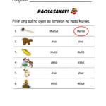 Pagbabasa At Gamit Ng ANG At MGA Worksheet